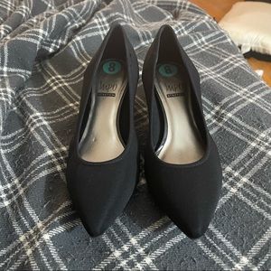 Impo Black Kitten Heels